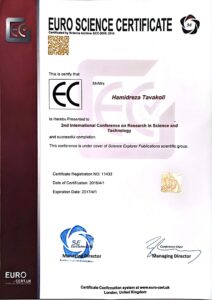 Euro Science Certificate